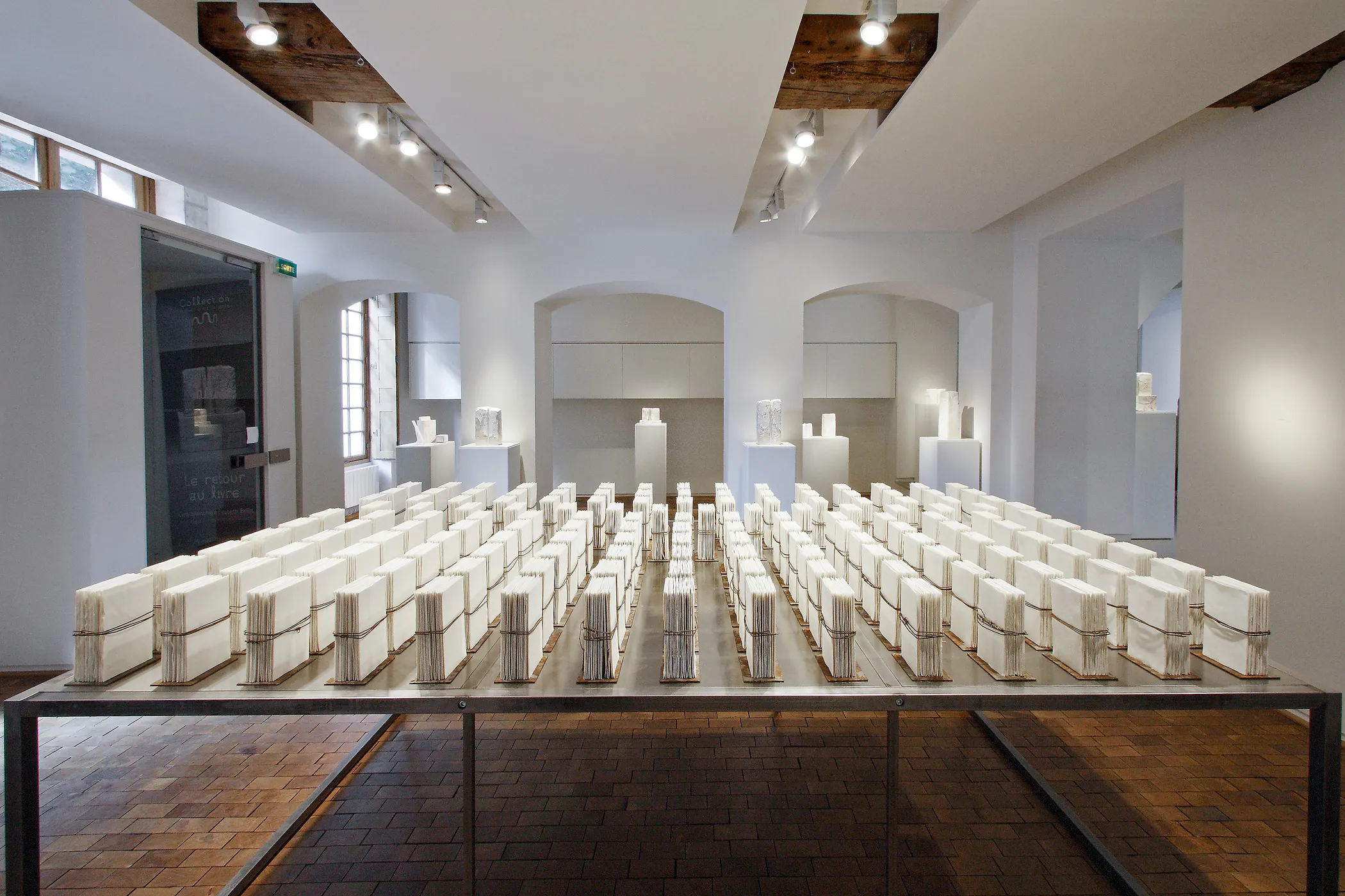 Dans le silence des Psaumes — vue d’exposition, Elisabeth Raphael