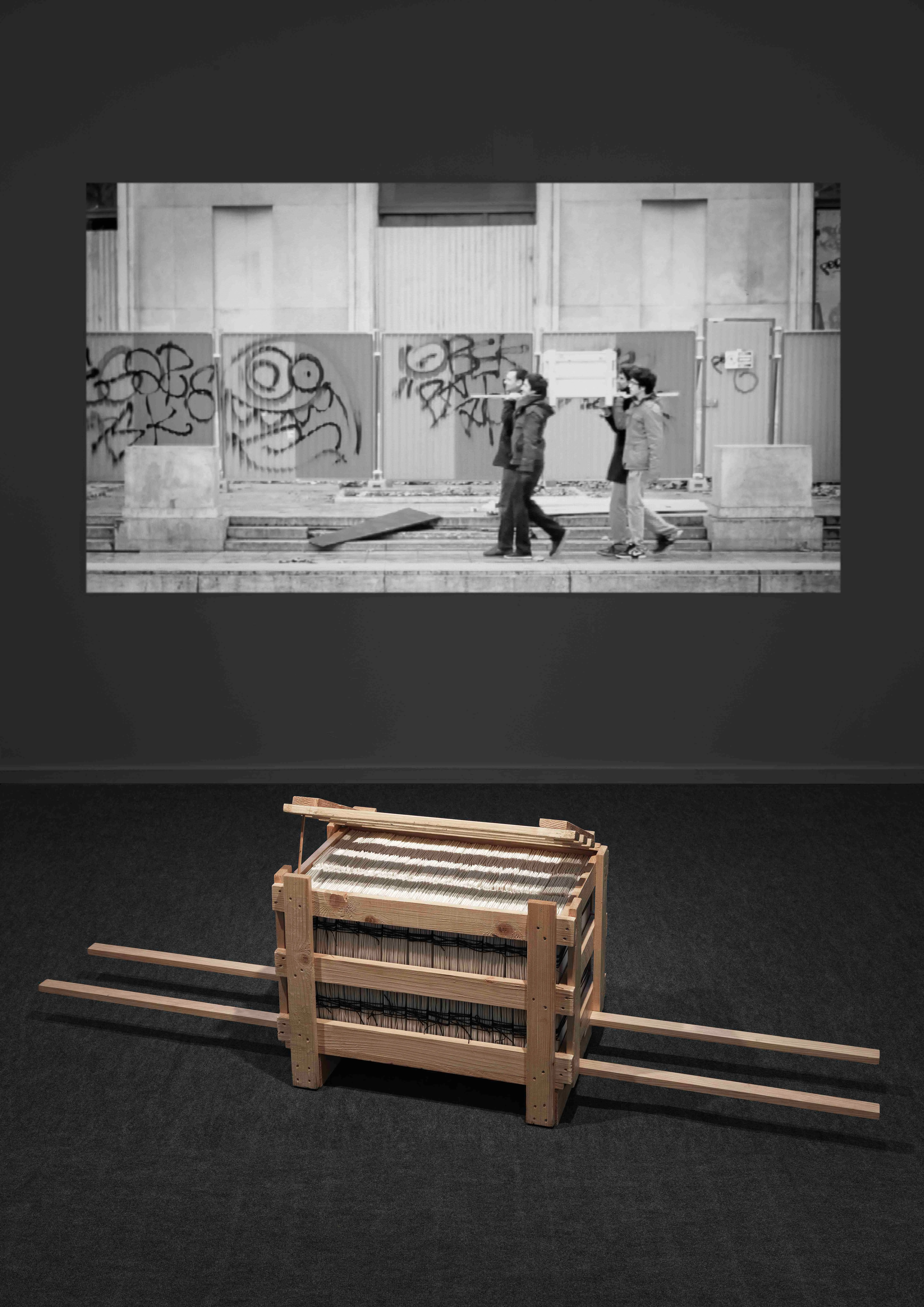 EXODUS — installation d’Elisabeth Raphael