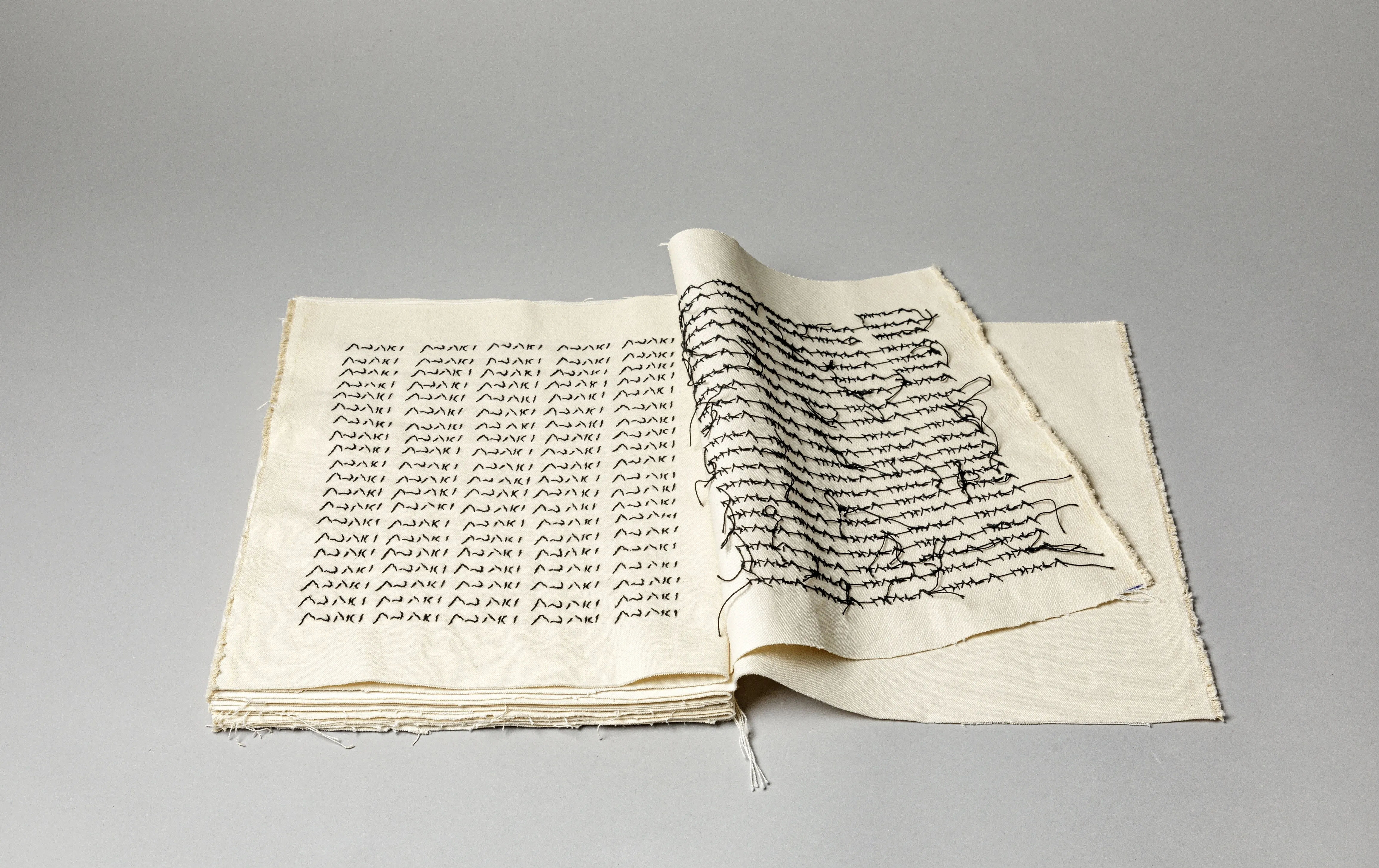BONDS — œuvre textile d’Elisabeth Raphael (10/17)
