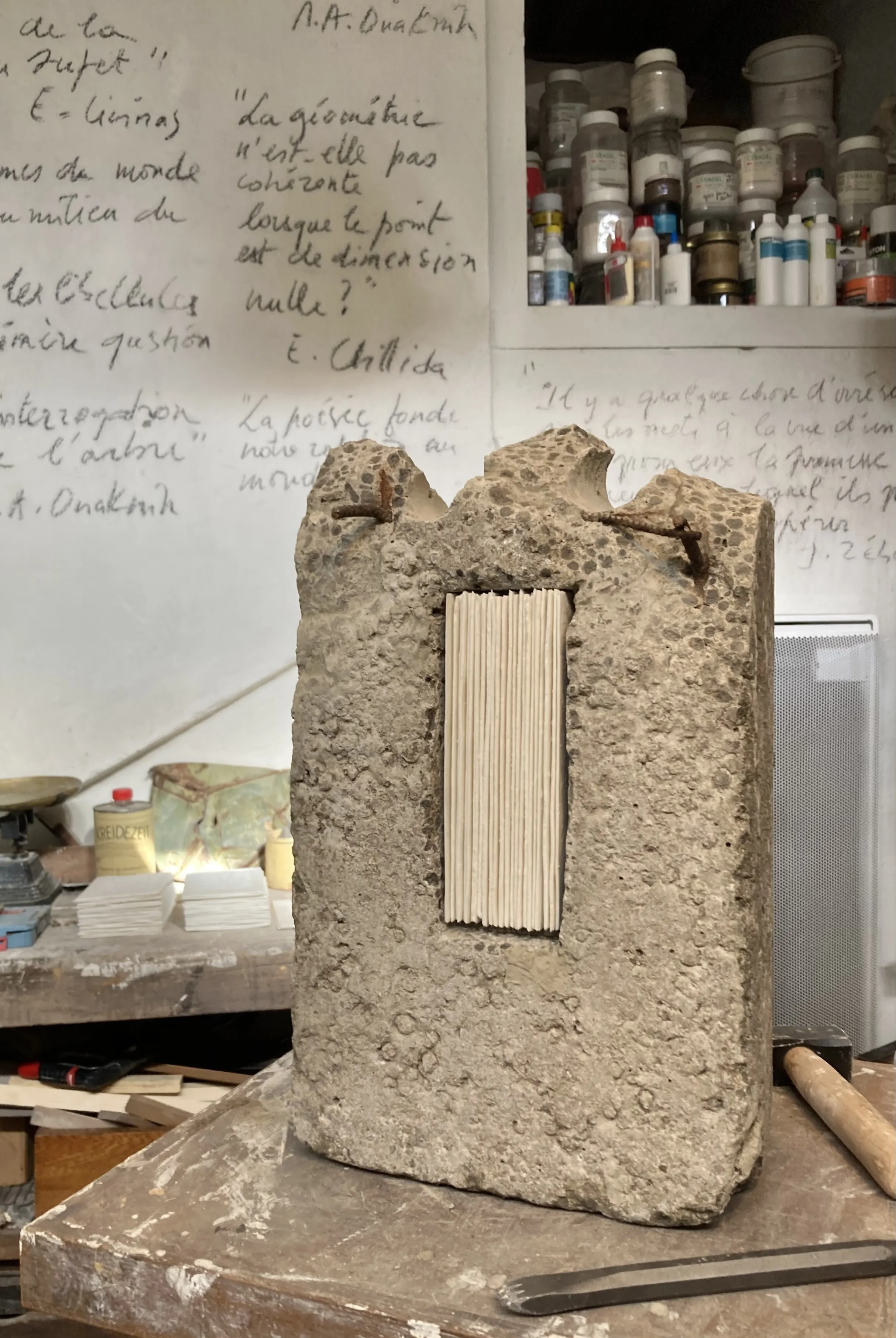 REPAIR OF THE WORLD — sculpture céramique d’Elisabeth Raphael (10/24)