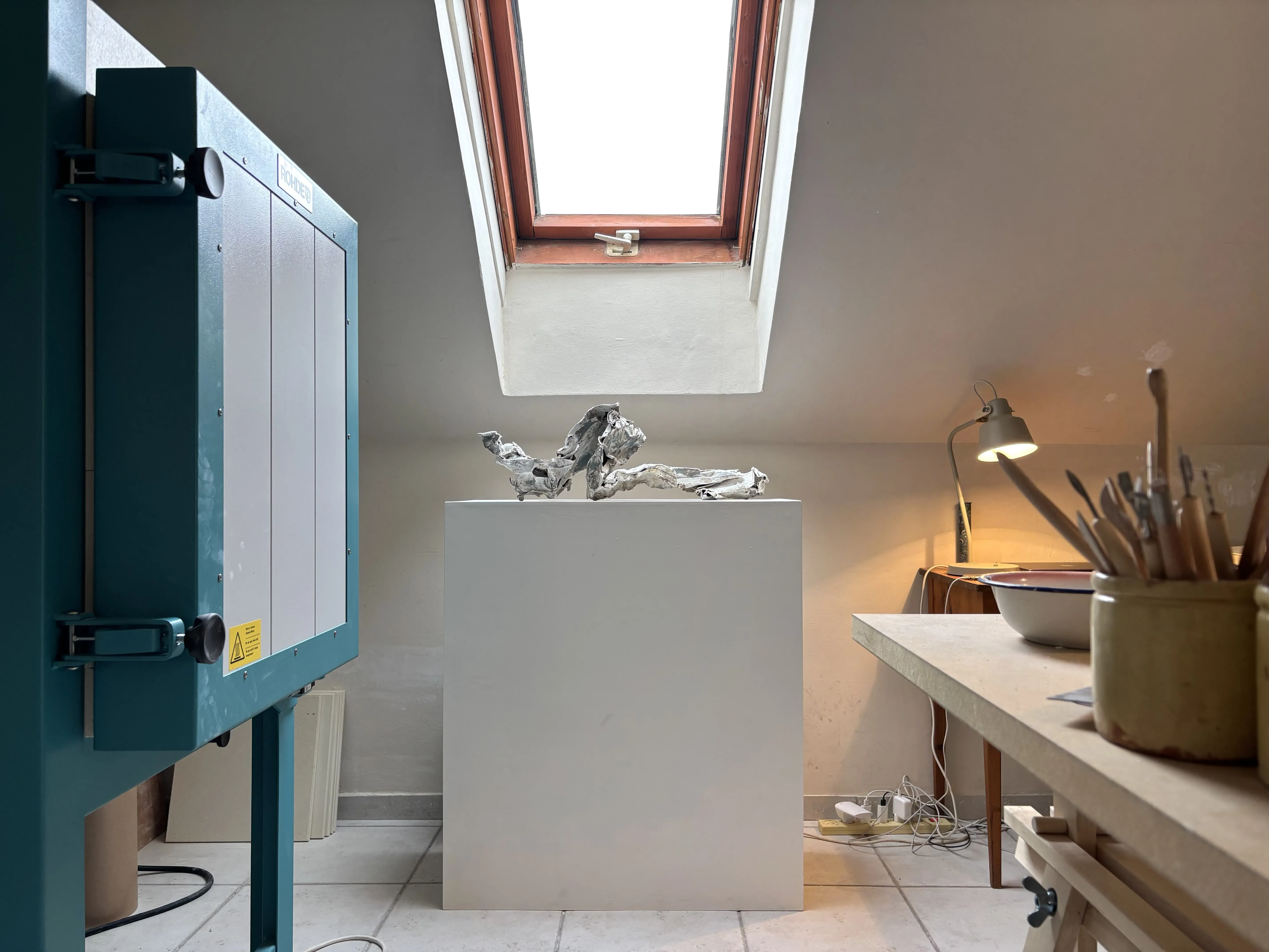 Elisabeth Raphael, her studio and her home, between Paris and Jerusalem (27/33)