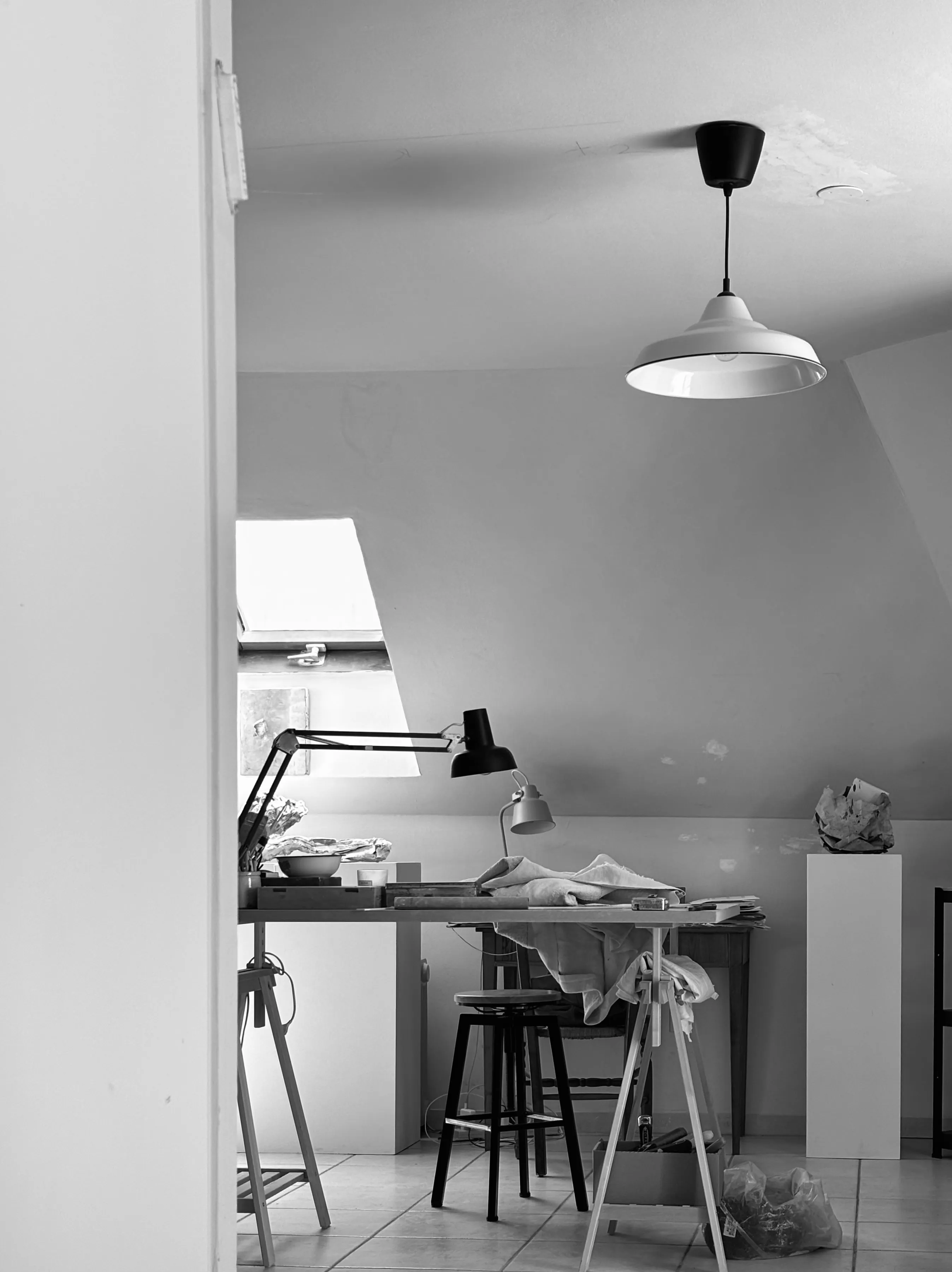 Elisabeth Raphael, her studio and her home, between Paris and Jerusalem (33/33)